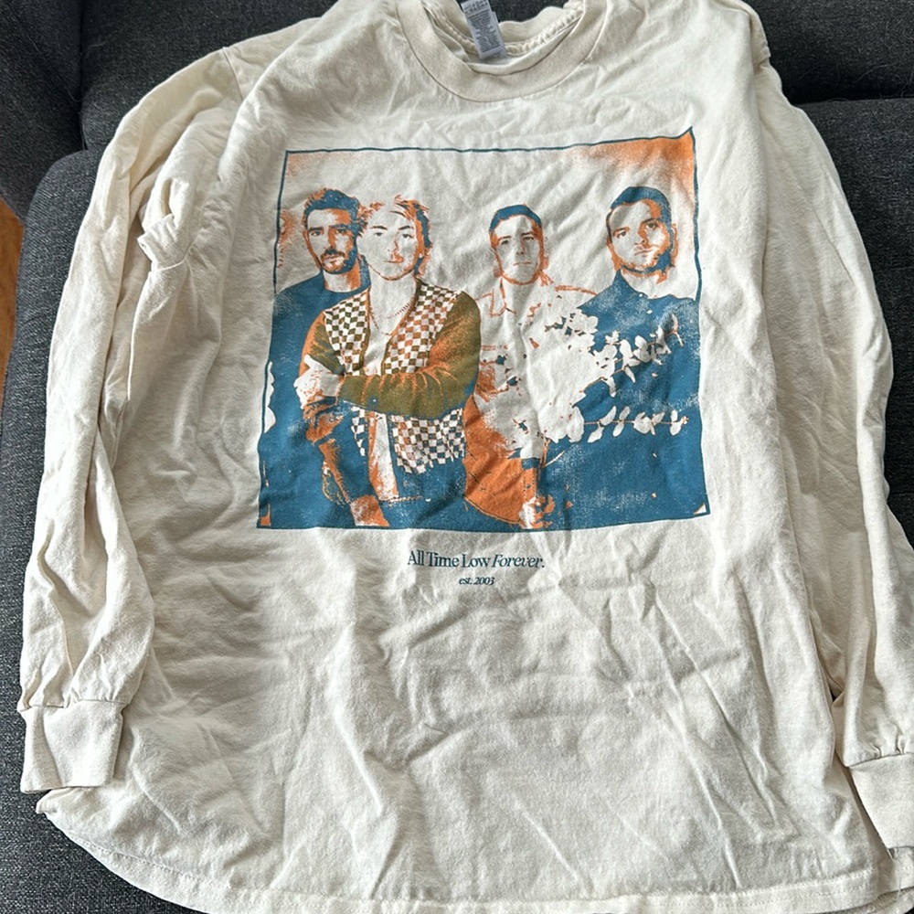 All Time Low Band Photo Tee